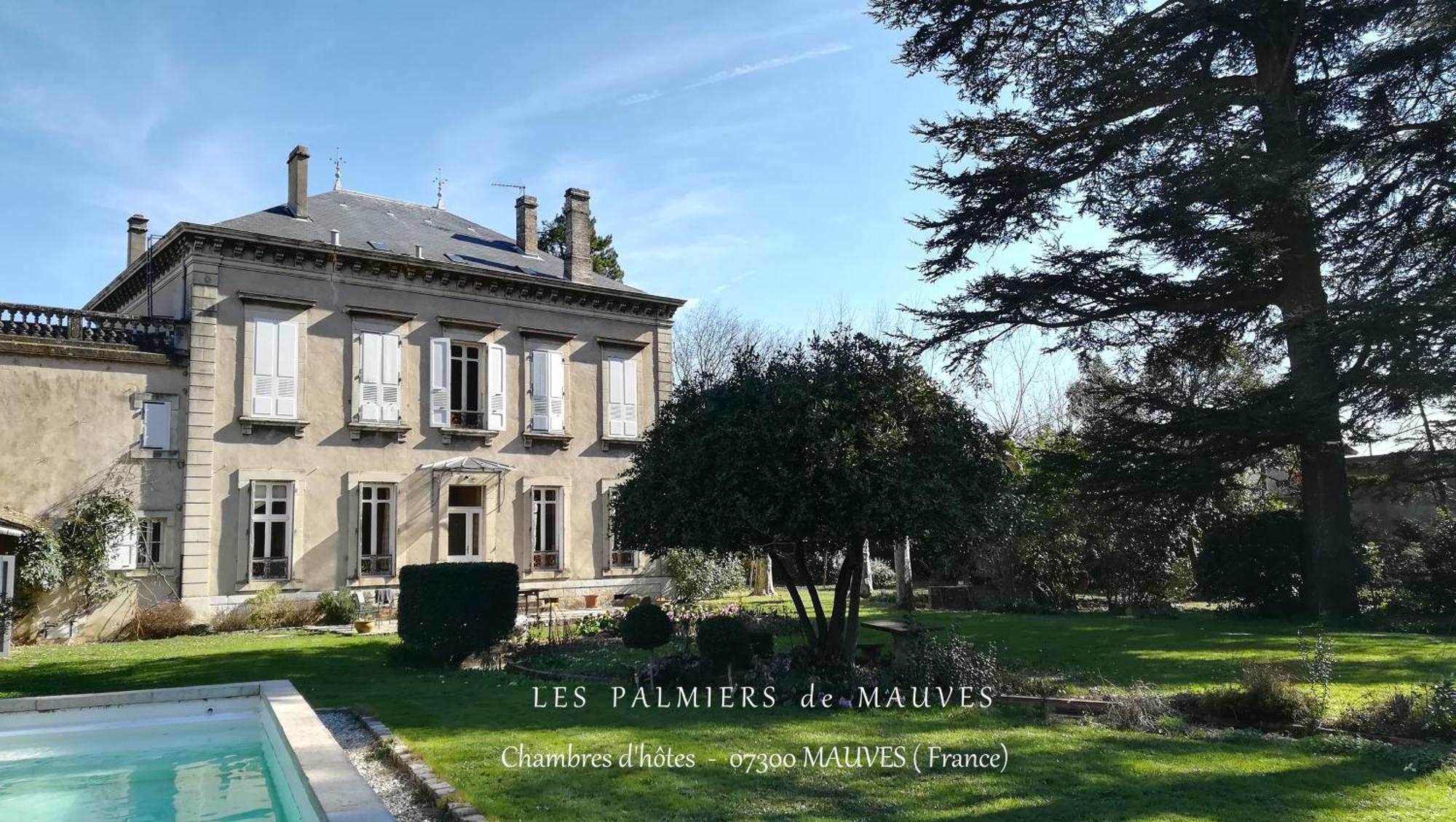 Les Palmiers Bed & Breakfast Mauves Екстериор снимка